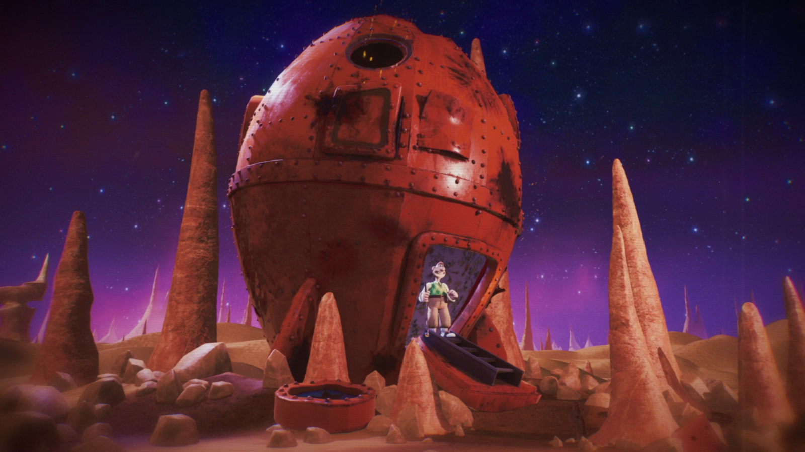 Wallace & Gromit in The Grand Getaway Screenshot The Rocket