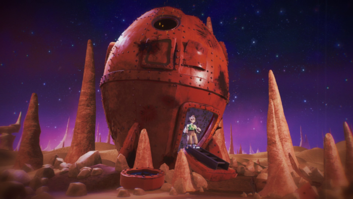 Wallace & Gromit in The Grand Getaway Screenshot The Rocket